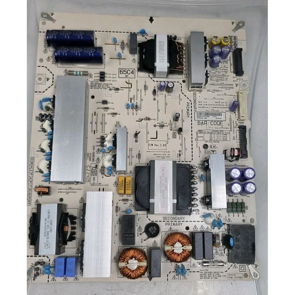 LG  OLED65C4PUA POWER SUPPLY EAX70127603(1.0) 41701101 Untested